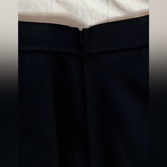 Miu Miu Black Mini Skirt with White Lace Trim and Rhinestone and Beading Small - Picture 6 of 13